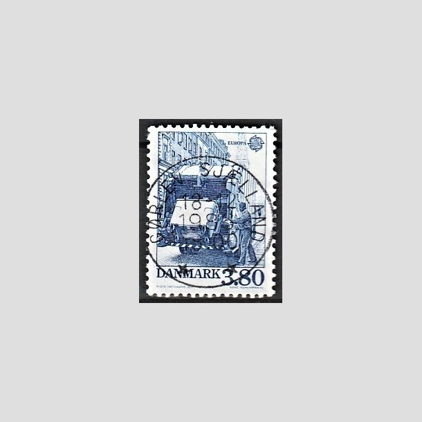 FRIMRKER DANMARK | 1986 - AFA 871 - Europamrker Natur- og milj - 3,80 Kr. bl - Pragt Stemplet Grlev Sjlland