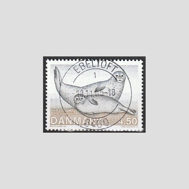 FRIMRKER DANMARK | 2005 - AFA 1451 - Sler i Danmark - 4,50 Kr. spttet sl - Pragt Stemplet