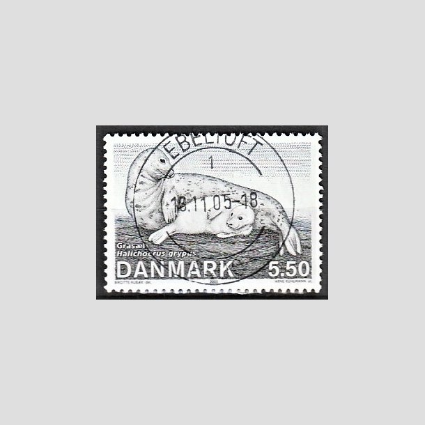 FRIMRKER DANMARK | 2005 - AFA 1452 - Sler i Danmark - 5,50 Kr. grsl - Pragt Stemplet