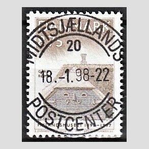 FRIM�RKER DANMARK | 1997 - AFA 1142 - Frilandsmuseet 100 �r - 8,75 Kr. flerfarvet - Pragt Stemplet