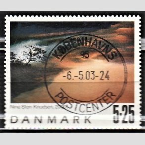 FRIMRKER DANMARK | 2000 - AFA 1262 - Frimrkekunst 3. - 5,25 Kr. 2000 - Pragt Stemplet