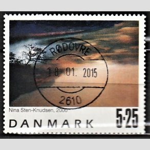 FRIMRKER DANMARK | 2000 - AFA 1262 - Frimrkekunst 3. - 5,25 Kr. 2000 - Pragt Stemplet