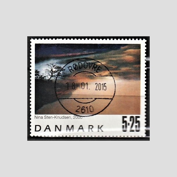 FRIMRKER DANMARK | 2000 - AFA 1262 - Frimrkekunst 3. - 5,25 Kr. 2000 - Pragt Stemplet