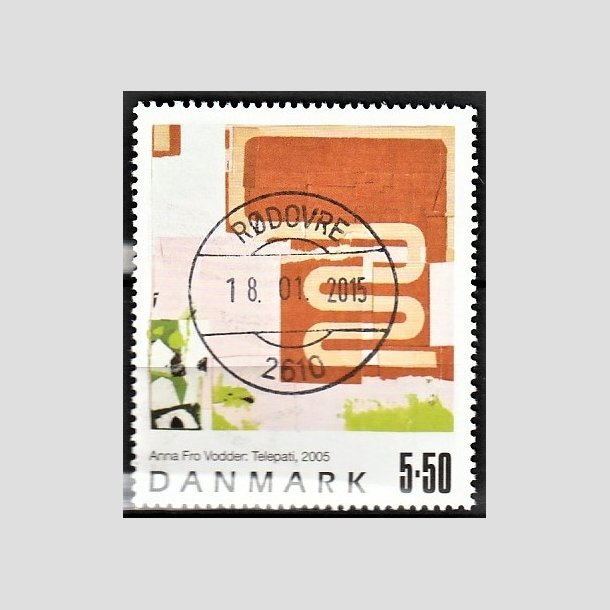 FRIMRKER DANMARK | 2005 - AFA 1439 - Frimrkekunst 8. - 5,50 Kr. Anna Fro Vodder - Pragt Stemplet