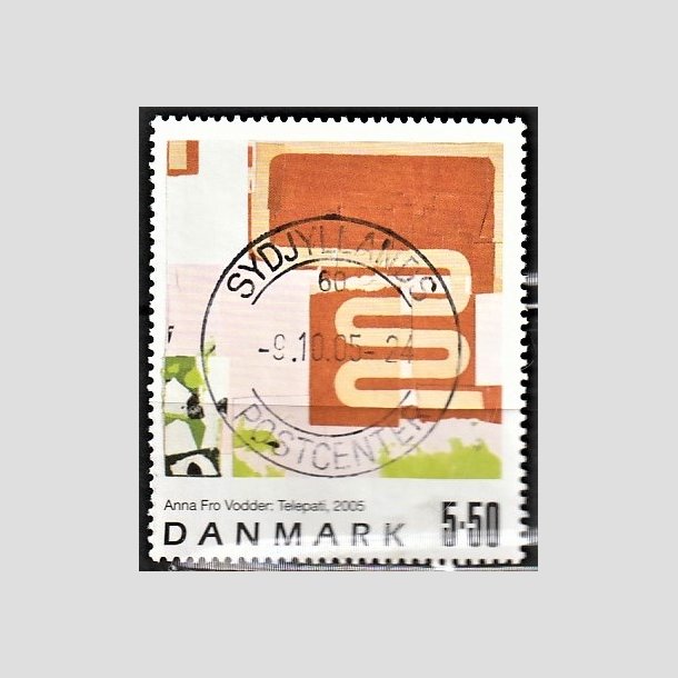 FRIMRKER DANMARK | 2005 - AFA 1439 - Frimrkekunst 8. - 5,50 Kr. Anna Fro Vodder - Pragt Stemplet