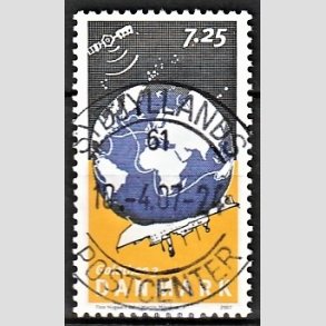 FRIM�RKER DANMARK | 2007 - AFA 1506 - Galathea 3. - 7,25 Kr. flerfarvet - Pragt Stemplet