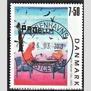 FRIMRKER DANMARK | 2005 - AFA 1441 - Frimrkekunst 8. - 7,50 Kr. John Krner - Pragt Stemplet