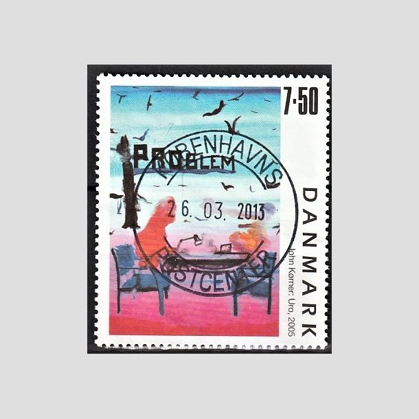 FRIMRKER DANMARK | 2005 - AFA 1441 - Frimrkekunst 8. - 7,50 Kr. John Krner - Pragt Stemplet