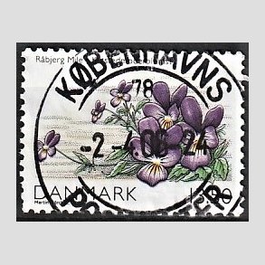 FRIM�RKER DANMARK | 2007 - AFA 1515 - Danmarks natur I - 13,50 Kr. flerfarvet - Pragt Stemplet