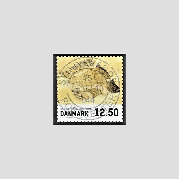 FRIMRKER DANMARK | 2013 - AFA 1728 - Fisk - 12,50 Kr. skrubbe - Pragt Stemplet