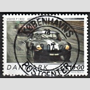 FRIM�RKER DANMARK | 2006 - AFA 1472 - Klassiske racerbiler - 10,00 Kr. Jaguar E - Pragt Stemplet