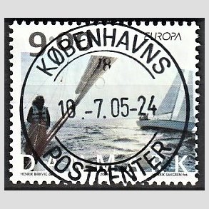 FRIM�RKER DANMARK | 2004 - AFA 1397 - Europam�rker - 9,00 Kr. flerfarvet - Pragt Stemplet