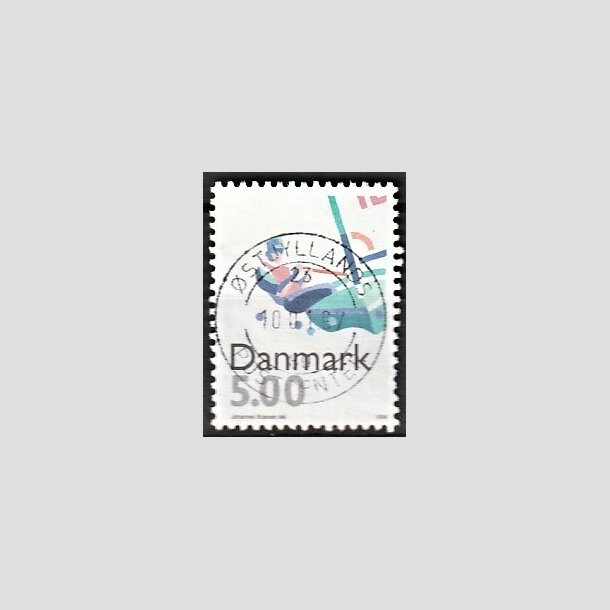 FRIMRKER DANMARK | 1996 - AFA 1113 - Sport - 5,00 Kr. flerfarvet - Pragt Stemplet