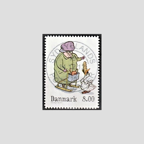 FRIMRKER DANMARK | 2011 - AFA 1683a - Vintereventyr - 8,00 Kr. flerfarvet - Pragt Stemplet