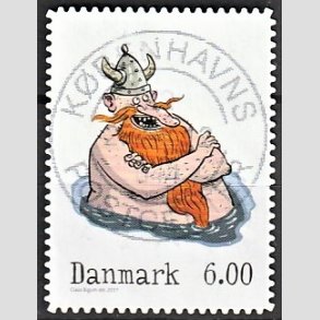 FRIM�RKER DANMARK | 2011 - AFA 1682a - Vintereventyr - 6,00 Kr. flerfarvet - Pragt Stemplet