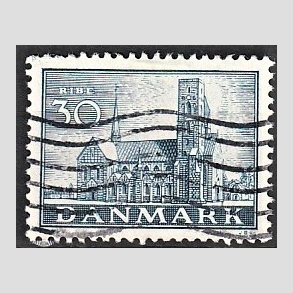 FRIM�RKER DANMARK | 1936 - AFA 233 - Reformationen 30 �re bl� - Stemplet