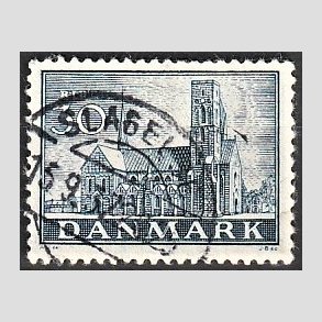 FRIM�RKER DANMARK | 1936 - AFA 233 - Reformationen 30 �re bl� - Stemplet