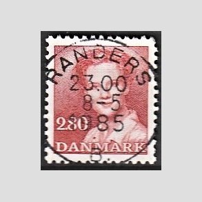 FRIMRKER DANMARK | 1985 - AFA 820 - Dronning Margrethe - 2,80 Kr. rd - Pragt Stemplet