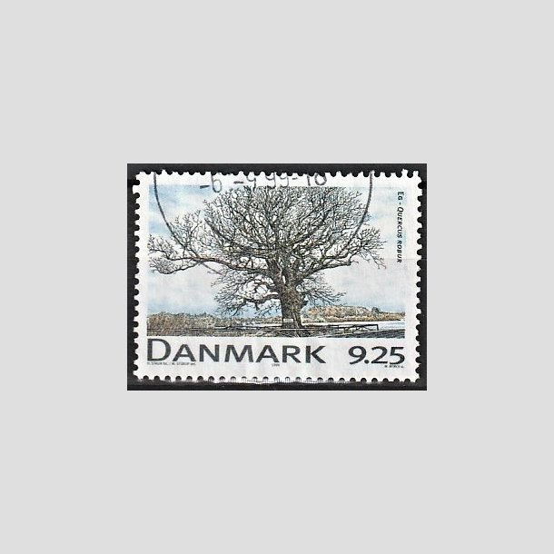 FRIMRKER DANMARK | 1999 - AFA 1199 - Danske lvtrer - 9,25 Kr. Eg - Alm. god gennemsnitskvalitet - Stemplet (Photo eksempel)