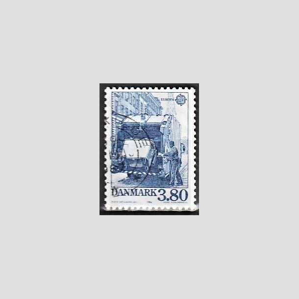 FRIMRKER DANMARK | 1986 - AFA 871 - Europamrker - Natur og miljbeskyttelse - 3,80 Kr. bl - Alm. god gennemsnitskvalitet - Stemplet (Photo eksempel)