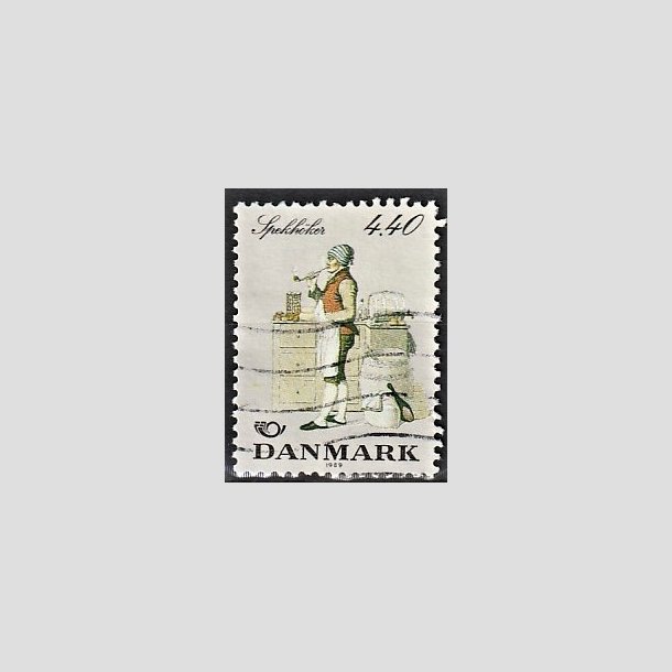 FRIMRKER DANMARK | 1989 - AFA 937 - Folkedragter - 4,40 Kr. flerfarvet - Alm. god gennemsnitskvalitet - Stemplet (Photo eksempel)