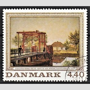 FRIMRKER DANMARK | 1989 - AFA 949 - Maleriserie 3. - 4,40 Kr. flerfarvet - Alm. god gennemsnitskvalitet - Stemplet (Photo eksempel)