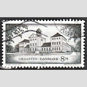 FRIMRKER DANMARK | 1994 - AFA 1065 - Danske slotte - 8,75 Kr. flerfarvet - Alm. god gennemsnitskvalitet - Stemplet (Photo eksempel)