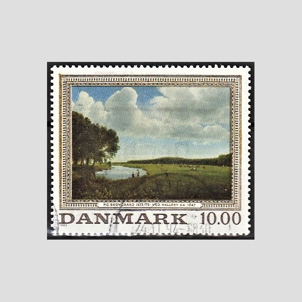 FRIMRKER DANMARK | 1993 - AFA 1033 - Maleriserie 5. - 10,00 Kr. P. C. Skovgaard - Alm. god gennemsnitskvalitet - Stemplet (Photo eksempel)