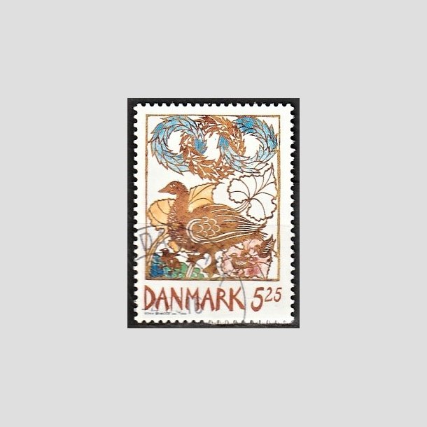 FRIMRKER DANMARK | 1999 - AFA 1205 - Forrsbebudere - 5,25 Kr. gs - Alm. god gennemsnitskvalitet - Stemplet (Photo eksempel)