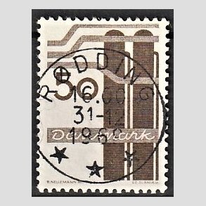 FRIM�RKER DANMARK | 1968 - AFA 474 - Danmarks industri - 50 �re brun - Pragt Stemplet