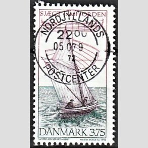 FRIM�RKER DANMARK | 1996 - AFA 1119 - Danske tr�joller - 3,50 Kr. flerfarvet - Pragt Stemplet