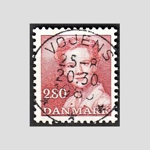 FRIMRKER DANMARK | 1985 - AFA 820 - Dronning Margrethe - 2,80 Kr. rd - Pragt Stemplet