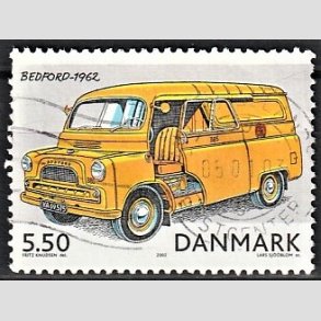 FRIMRKER DANMARK | 2002 - AFA 1322 - Postkretjer - 5,50 Kr. Bedford - Alm. god gennemsnitskvalitet - Stemplet (Photo eksempel)
