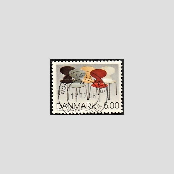 FRIMRKER DANMARK | 1997 - AFA 1162 - Dansk design - 5,00 Kr. flerfarvet - Pragt Stemplet