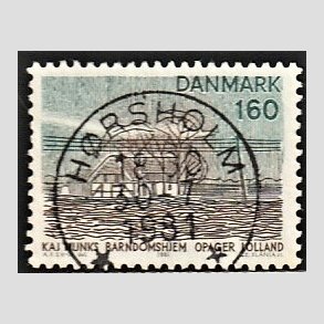 FRIM�RKER DANMARK | 1981 - AFA 732 - Sj�lland og �er - 160 �re flerfarvet - Pragt Stemplet H�rsholm