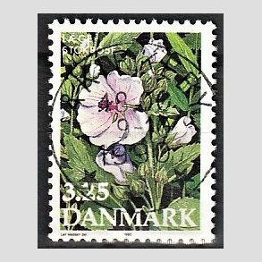 FRIMRKER DANMARK | 1990 - AFA 970 - Dansk flora - 3,25 Kr. flerfarvet - Pragt Stemplet kirkeby