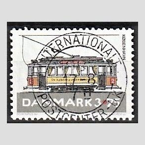 FRIM�RKER DANMARK | 1994 - AFA 1070 - Sporvogne - 3,75 Kr. flerfarvet - Pragt Stemplet