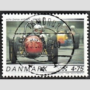 FRIM�RKER DANMARK | 2006 - AFA 1470 - Klassiske racerbiler - 4,75 Kr. Alfa Dana - Pragt Stemplet