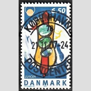 FRIM�RKER DANMARK | 2005 - AFA 1437 - Europam�rker - 6,50 Kr. Hotdog - Pragt Stemplet