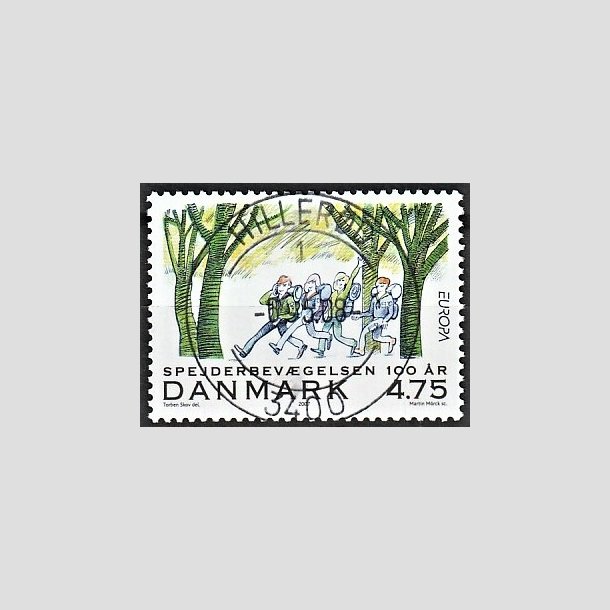 FRIMRKER DANMARK | 2007 - AFA 1510 - Spejderbevgelsen - 4,75 Kr. Marchtur - Pragt Stemplet