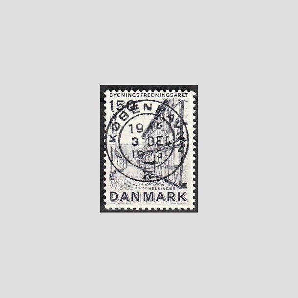 FRIMRKER DANMARK | 1975 - AFA 593 - Bygningsfredning - 150 re blgr - Pragt Stemplet Kbenhavn