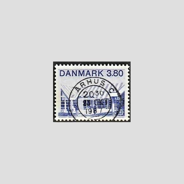 FRIMRKER DANMARK | 1987 - AFA 883 - Europamrker - 3,80 Kr. bl - Pragt Stemplet