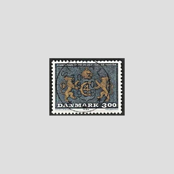 FRIMRKER DANMARK | 1988 - AFA 903 - Chr. IVs tronbestigelse 400 r - 3,00 Kr.  Lux Stemplet