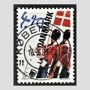 FRIM�RKER DANMARK | 1989 - AFA 939 - Leget�j/Spil for b�rn - 4,40 Kr. flerfarvet - Lux Stemplet