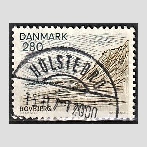 FRIM�RKER DANMARK | 1979 - AFA 689 - Nordjylland - 280 �re flerfarvet - Pragt Stemplet Holstebro