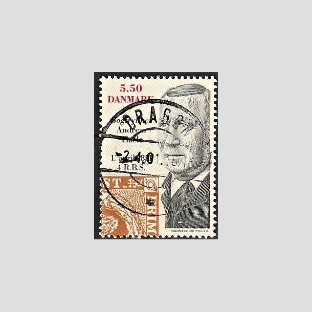 FRIMRKER DANMARK | 2001 - AFA 1277 - Frimrket 150 r - 5,50 Kr. flerfarvet - Pragt Stemplet Dragr