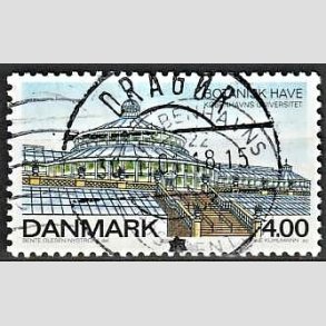 FRIMRKER DANMARK | 2001 - AFA 1272 - Botanisk Have - 4,00 Kr. flerfarvet - Lux Stemplet