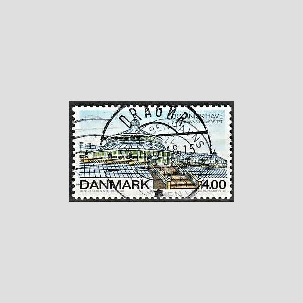 FRIMRKER DANMARK | 2001 - AFA 1272 - Botanisk Have - 4,00 Kr. flerfarvet - Lux Stemplet