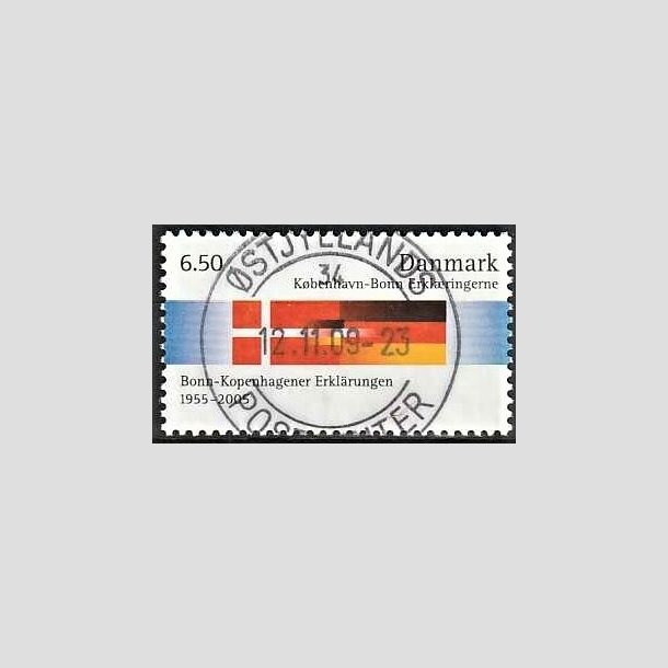 FRIMRKER DANMARK | 2005 - AFA 1431 - Kbenhavn-Bonn - 6,50 Kr. flerfarvet - Pragt Stemplet