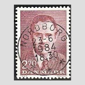 FRIM�RKER DANMARK | 1984 - AFA 806 - Prins Henrik 50 �r. - 2,70 Kr. r�d - Pragt Stemplet Nordborg